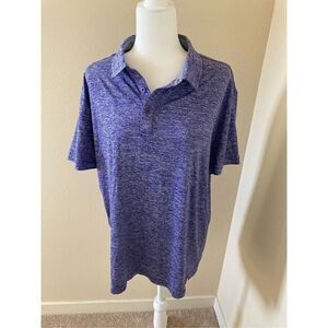 Speed Your Run German Designed Mens Golf shirt‎ size large (D2)